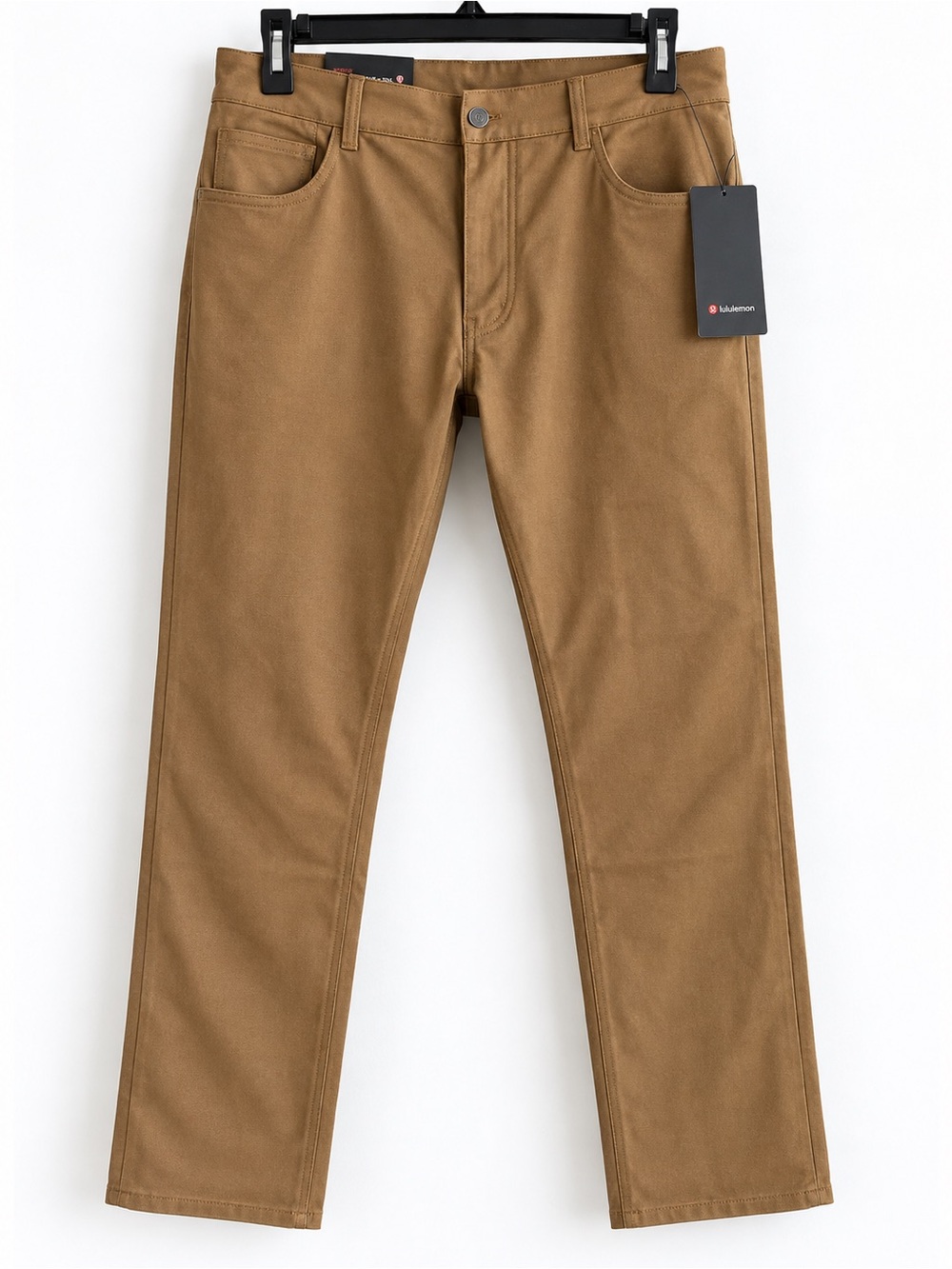 Lululemon EasyFive Classic Straight Pant 33x32 Utilitech Twill Brown NWT LM5BI2S